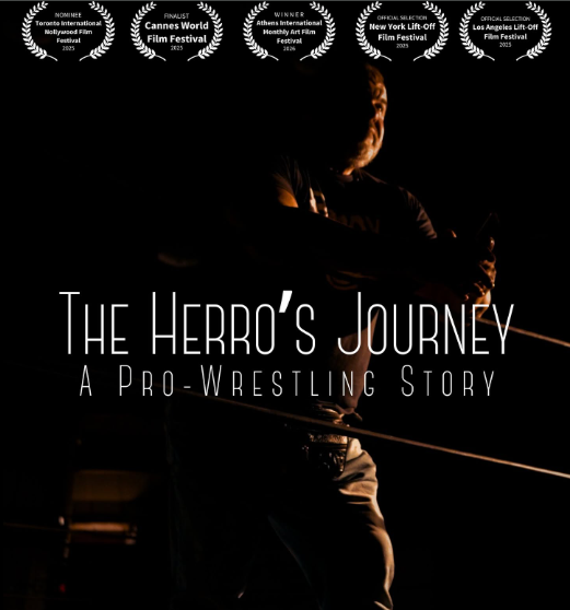 The Herro's Journey: A Pro-Wrestling Story award poster
