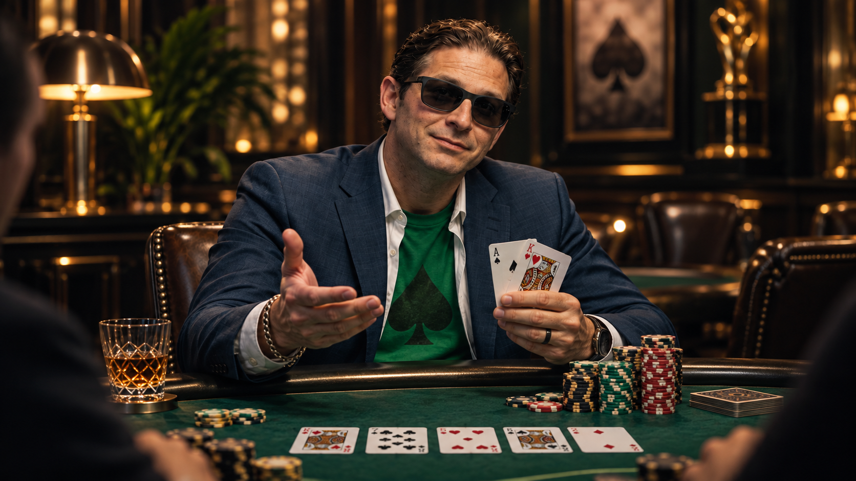 Poker Vox inviting a player into a poker decision